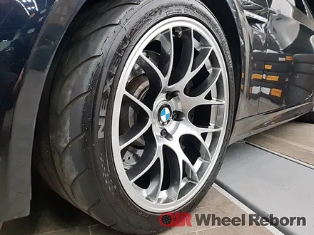 BMW E92 M3 18인치 고스트크롬 분체도장 휠도색 작업후기!! / 하남시 감북동