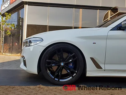 BMW M550D 순정 20인치 블랙유광 분체도장 커스텀 작업후기!! / 하남시 감북동