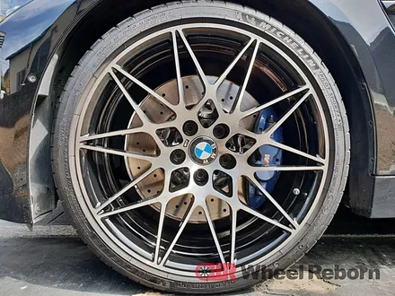 BMW M4 순정 20인치 666m 다이아커팅 분체도장 휠복원!! / 하남시 감북동