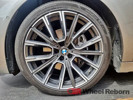 BMW 740d 순정 20인치 다이아커팅 분체도장 휠복원 작업후기!! / 하남시 감북동
