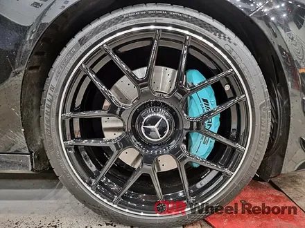 벤츠 A45 AMG 19인치 다이어커팅 분체도장 휠수리 작업후기!! / 하남시 감북동