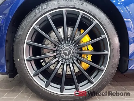 벤츠 GT43AMG 순정 20인치 멧블랙 투톤 분체도장 휠도색 작업후기!! / 하남시 감북동