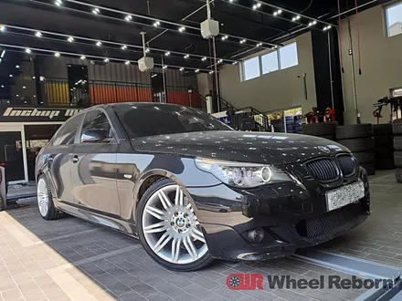 BMW 528i 19인치 분체도장 실버복원 작업후기!! / 하남시 감북동