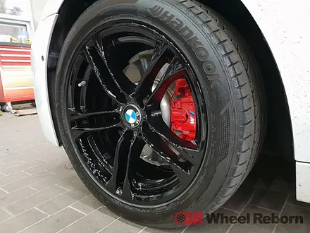 BMW 530D 순정 18인치 블랙유광 분체도장 휠도색 작업후기!! / 하남시 감북동