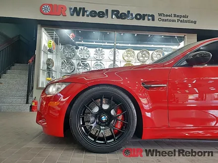 BMW E92 M3 18인치 반무광 블랙 분체도장 휠도색 작업후기!! / 하남시 감북동