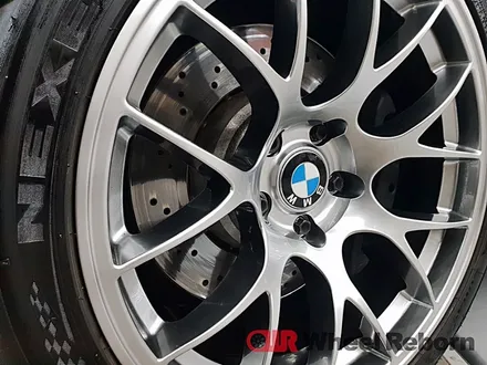 BMW E92 M3 18인치 고스트크롬 분체도장 휠도색 작업후기!! / 하남시 감북동