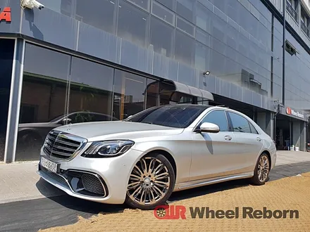 벤츠 S550 순정 20인치 스퍼터링 크롬 휠복원!! / 하남시 감북동