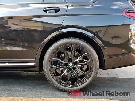 BMW X7 순정 22인치 블랙유광 분체도장 휠도색 작업후기!! / 하남시 감북동