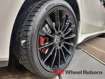 벤츠 CLS53amg 순정 20인치 블랙유광 분체도장 휠도색 작업후기!! / 하남시 감북동