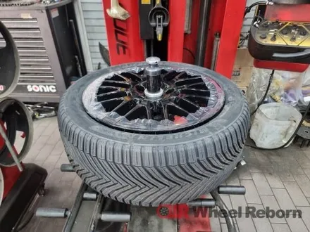 포르쉐 카이엔 순정 20인치 블랙유광 분체도장 휠도색 작업후기!! / 하남시 감북동