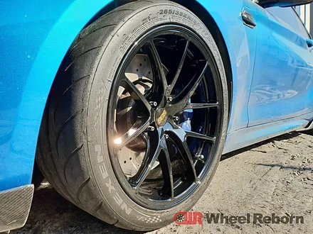 BMW M2 BBS RIA 18인치 블랙유광 분체도장 휠도색 작업후기!! / 하남시 감북동