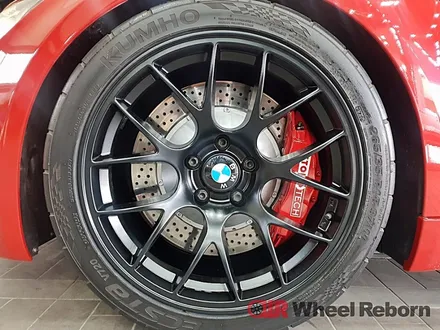 BMW E92 M3 18인치 반무광 블랙 분체도장 휠도색 작업후기!! / 하남시 감북동