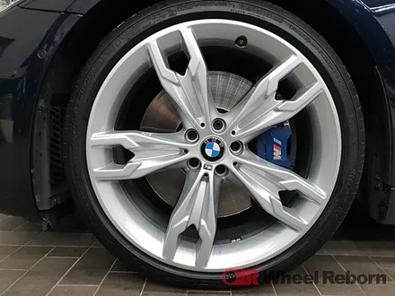 BMW M550D 순정 20인치 브라이트실버 분체도장 실버도색 작업후기!! / 하남시 감북동