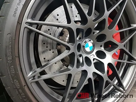 BMW M4 순정 20인치 666m 건메탈 반무광 분체도장 휠도색 작업후기!! / 하남시 감북동