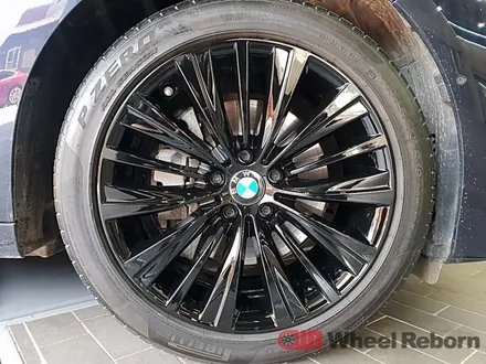 BMW 5GT 순정 19인치 블랙유광 분체도장 휠도색 작업후기!! / 하남시 감북동