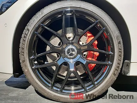 벤츠 GT43AMG 순정 21인치 블랙유광 분체도장 휠도색 작업후기!! / 하남시 감북동