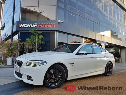 BMW f10 530d 순정18인치 고스트크롬 분체도장 휠복원 작업후기!! / 하남시 감북동