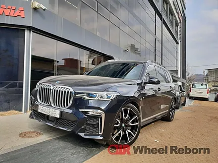BMW X7 순정 22인치 다이아커팅 분체도장 휠복원 작업후기!! / 하남시 감북동