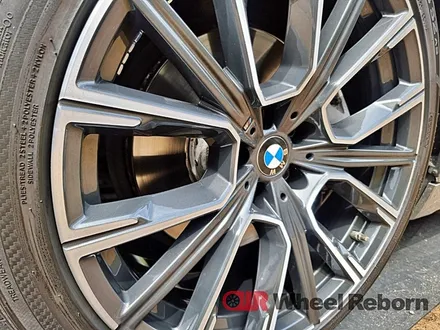 BMW 740d 순정 20인치 다이아커팅 분체도장 휠복원 작업후기!! / 하남시 감북동