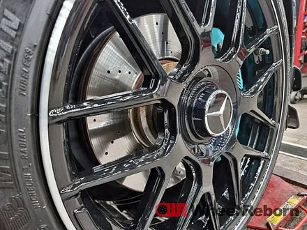 벤츠 A45 AMG 19인치 다이어커팅 분체도장 휠수리 작업후기!! / 하남시 감북동