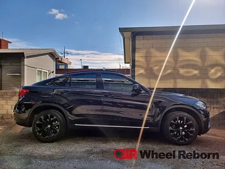 BMW X6 순정 20인치 블랙유광 분체도장 휠복원 작업후기!! / 하남시 감북동
