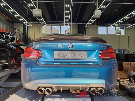 BMW M2 BBS RIA 18인치 블랙유광 분체도장 휠도색 작업후기!! / 하남시 감북동