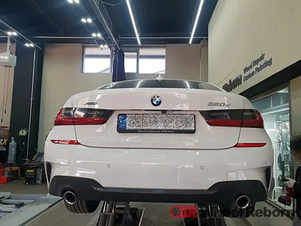 BMW G20 320d 791m 순정 19인치 다이아커팅 분체도장 휠복원 작업후기!! / 하남시 감북동