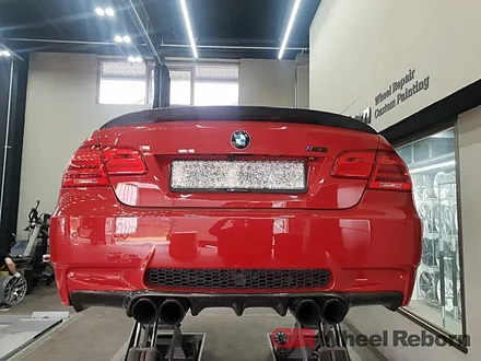 BMW E92 M3 18인치 반무광 블랙 분체도장 휠도색 작업후기!! / 하남시 감북동