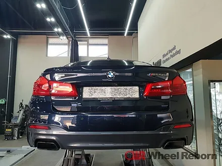 BMW M550D 순정 20인치 브라이트실버 분체도장 실버도색 작업후기!! / 하남시 감북동
