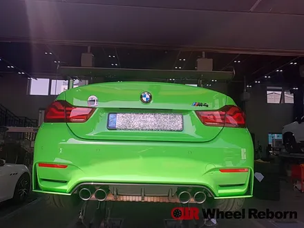 BMW M4 순정 20인치 666m 건메탈 반무광 분체도장 휠도색 작업후기!! / 하남시 감북동