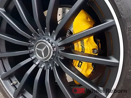 벤츠 GT43AMG 순정 20인치 멧블랙 투톤 분체도장 휠도색 작업후기!! / 하남시 감북동