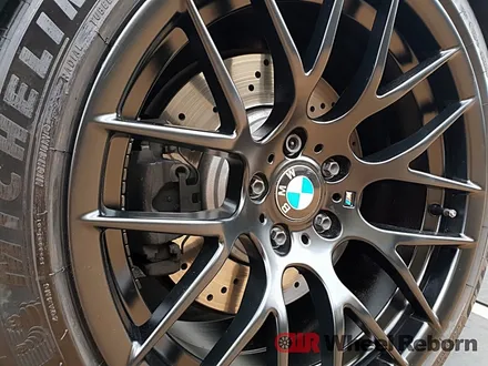 BMW E92 M3 M359 st 19인치 반무광 블랙 분체도장 휠교체 장착!! / 하남시 감북동