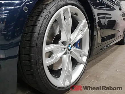 BMW M550D 순정 20인치 브라이트실버 분체도장 실버도색 작업후기!! / 하남시 감북동