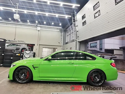 BMW M4 순정 20인치 666m 건메탈 반무광 분체도장 휠도색 작업후기!! / 하남시 감북동