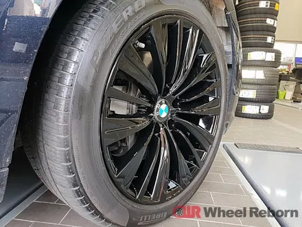 BMW 5GT 순정 19인치 블랙유광 분체도장 휠도색 작업후기!! / 하남시 감북동