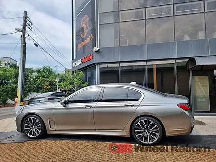 BMW 740d 순정 20인치 다이아커팅 분체도장 휠복원 작업후기!! / 하남시 감북동