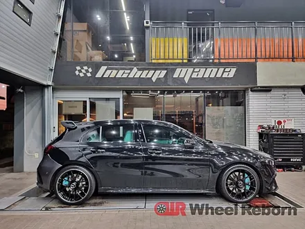 벤츠 A45 AMG 19인치 다이어커팅 분체도장 휠수리 작업후기!! / 하남시 감북동