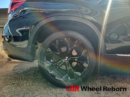 BMW X6 순정 20인치 블랙유광 분체도장 휠복원 작업후기!! / 하남시 감북동