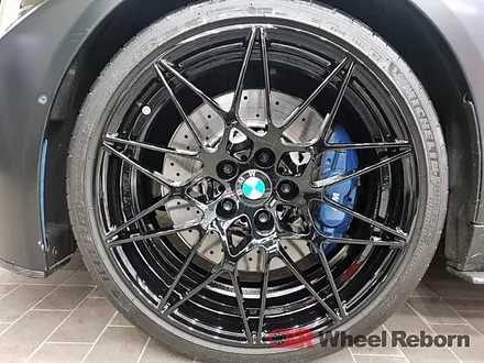 BMW M3 순정20인치 666M 블랙유광 분체도장 휠도색 작업후기!! / 하남시 감북동