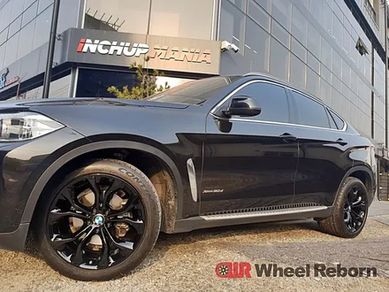 BMW X6 순정 20인치 블랙유광 분체도장 휠도색 작업후기!! / 하남시 감북동