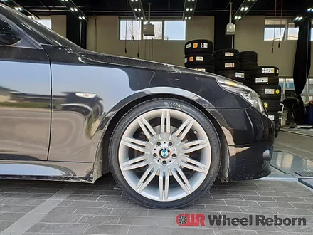BMW 528i 19인치 분체도장 실버복원 작업후기!! / 하남시 감북동