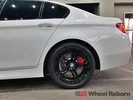 BMW 530D 순정 18인치 블랙유광 분체도장 휠도색 작업후기!! / 하남시 감북동
