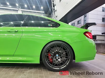 BMW M4 순정 20인치 666m 건메탈 반무광 분체도장 휠도색 작업후기!! / 하남시 감북동