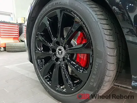 벤츠 CLS250d 순정 18인치 블랙유광 분체도장 휠도색 작업후기!! / 하남시 감북동
