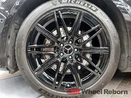 벤츠 GT43AMG 순정 21인치 블랙유광 분체도장 휠도색 작업후기!! / 하남시 감북동