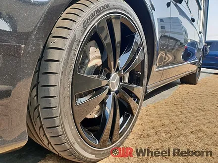 벤츠 CLS350 순정 19인치 블랙유광 분체도장 휠도색 작업후기!! / 하남시 감북동
