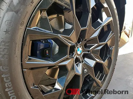 BMW X7 순정 22인치 블랙유광 분체도장 휠도색 작업후기!! / 하남시 감북동