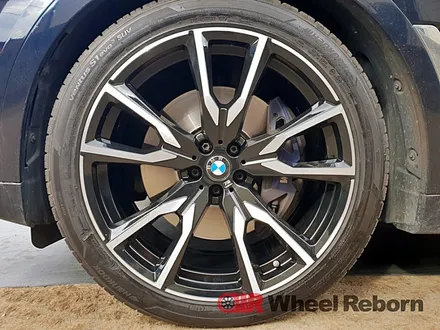 BMW X7 순정 22인치 다이아커팅 분체도장 휠복원 작업후기!! / 하남시 감북동