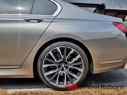 BMW 740d 순정 20인치 다이아커팅 분체도장 휠복원 작업후기!! / 하남시 감북동