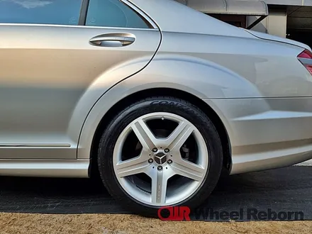 벤츠 S550 순정 19인치 다이아커팅 분체도장 휠복원 작업후기!! / 하남시 감북동